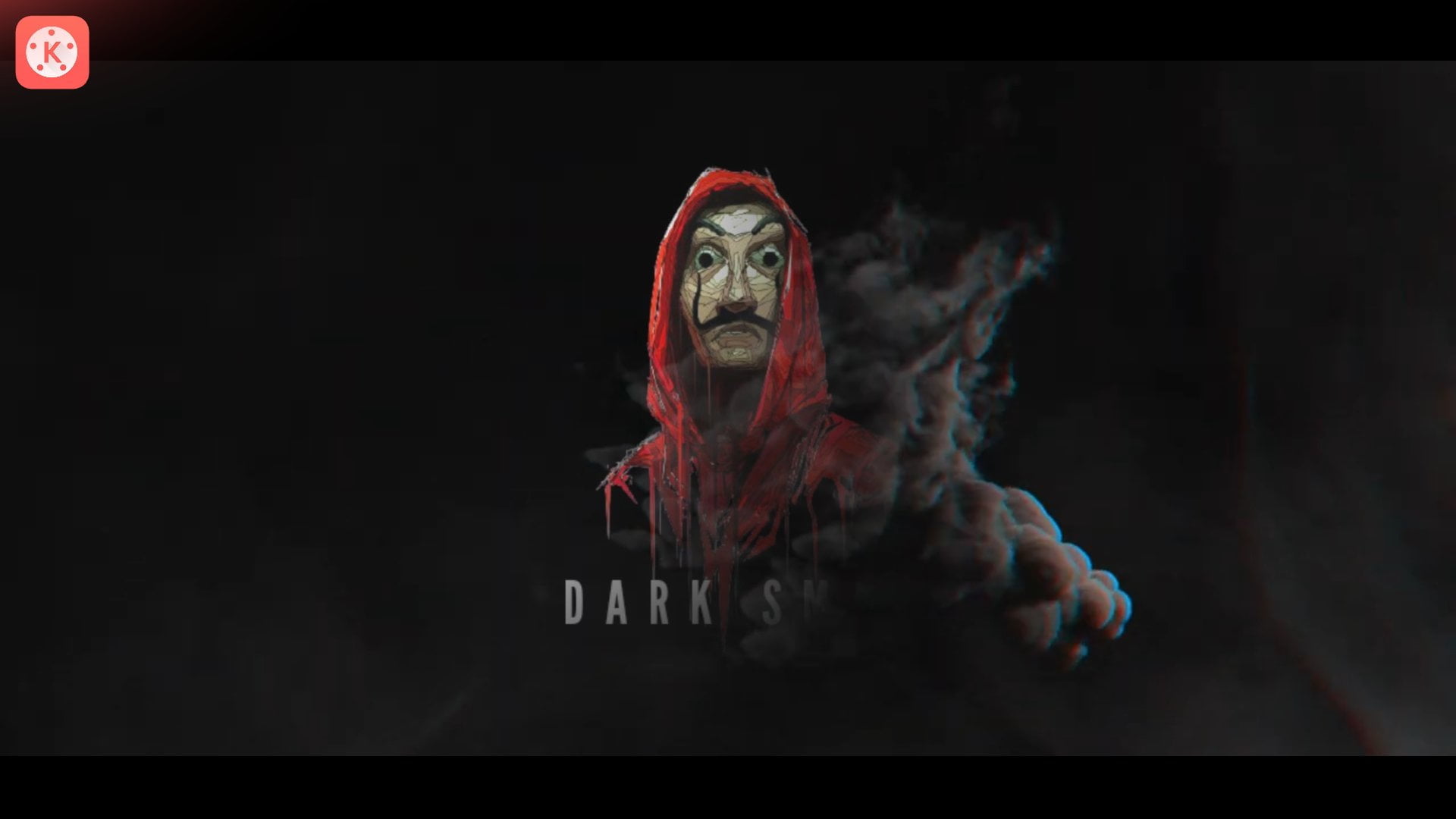 Dark Smoke Logo Animation