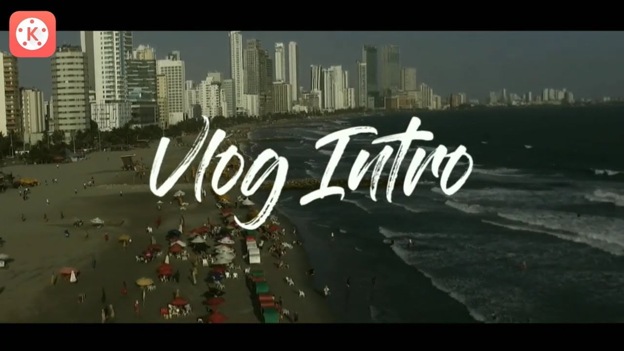 Professional Vlog Intro in kinemaster