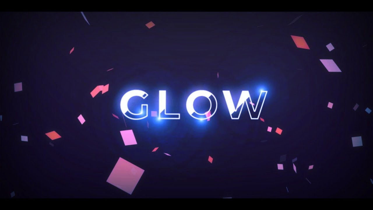 Glow Particles Intro & Text Animation
